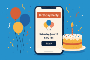 הזמנות ליום הולדת - שליחת הזמנה ליום הולדת באופן דיגיטלי  הזמנות ליום הולדת - שליחת הזמנה ליום הולדת באופן דיגיטלי